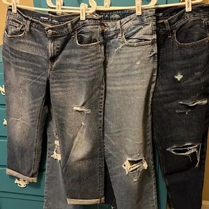 Bundle of Old Navy womens jeans size 10 petite